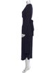 Vince V-Neck Long Dress