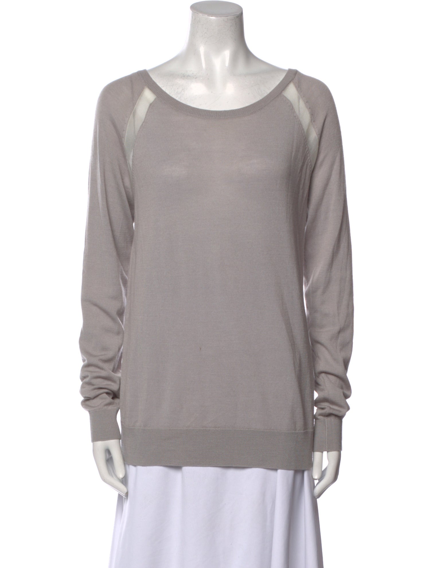 Vince Wool Scoop Neck Sweater