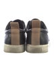 Vince Leather Colorblock Pattern Sneakers