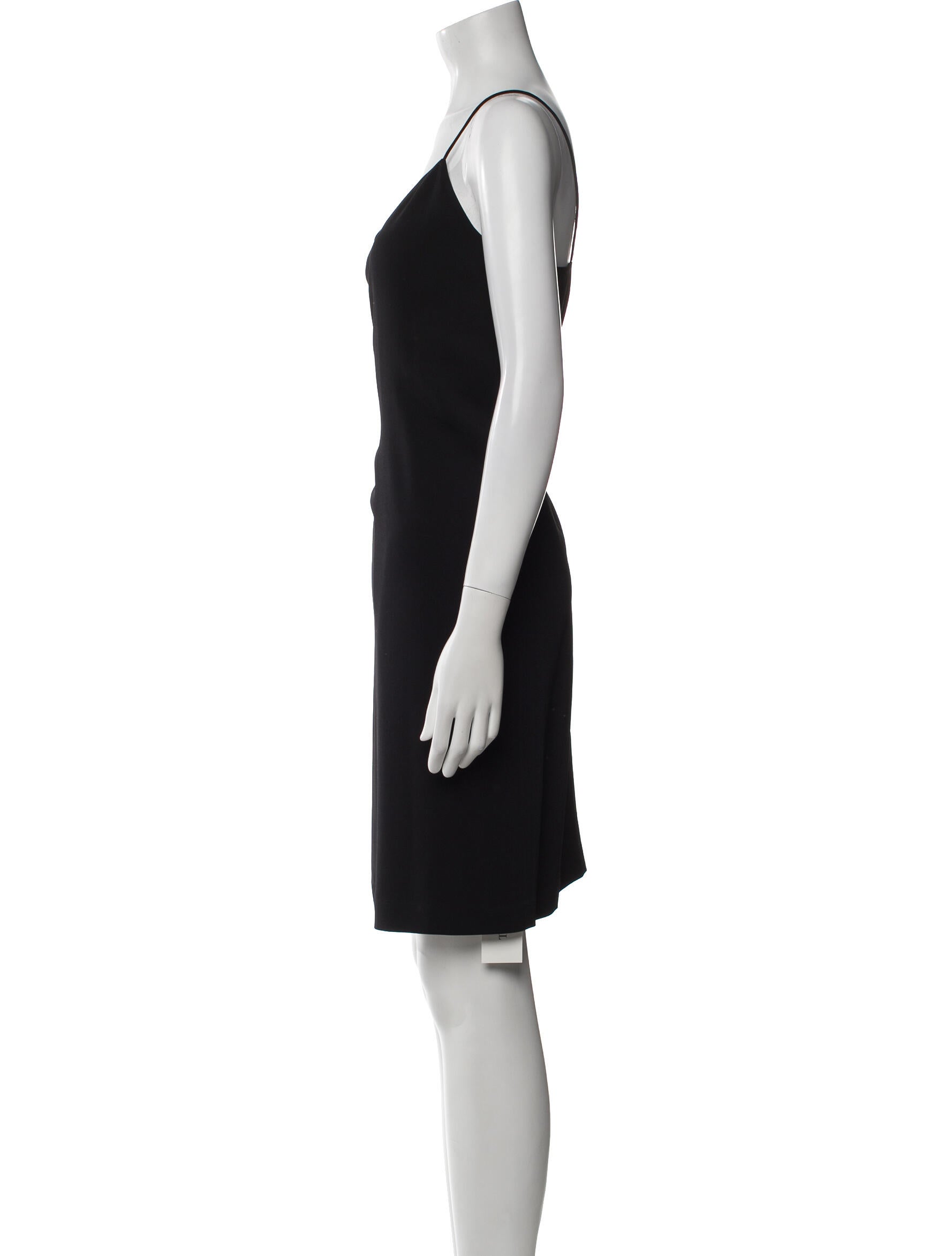 Vince V-Neck Knee-Length Dress