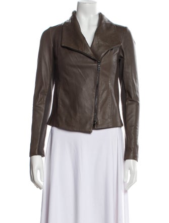 Vince Leather Biker Jacket