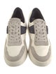 Vince Leather Colorblock Pattern Sneakers