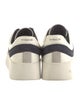 Vince Leather Colorblock Pattern Sneakers