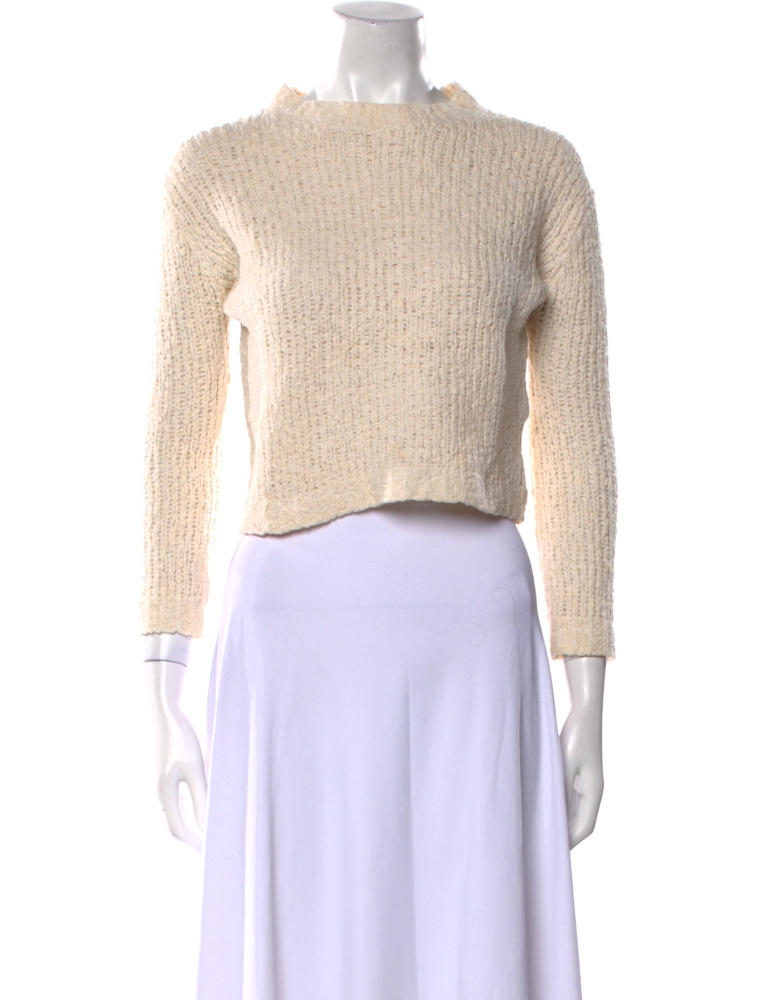 Vince Merino Wool Mock Neck Sweater