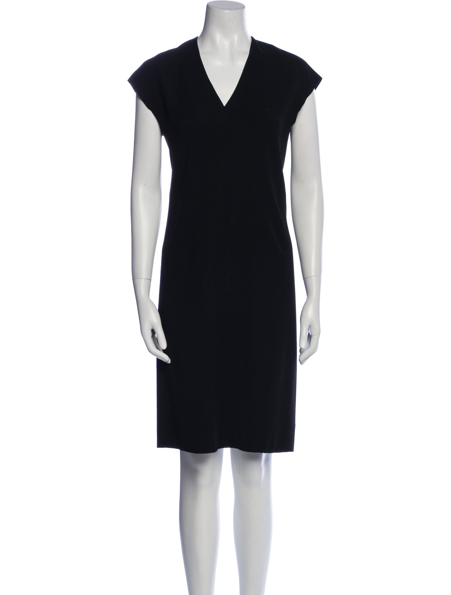 Vince V-Neck Midi Length Dress