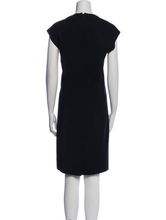 Vince V-Neck Midi Length Dress