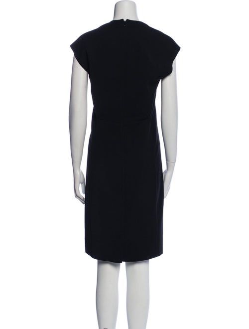 Vince V-Neck Midi Length Dress
