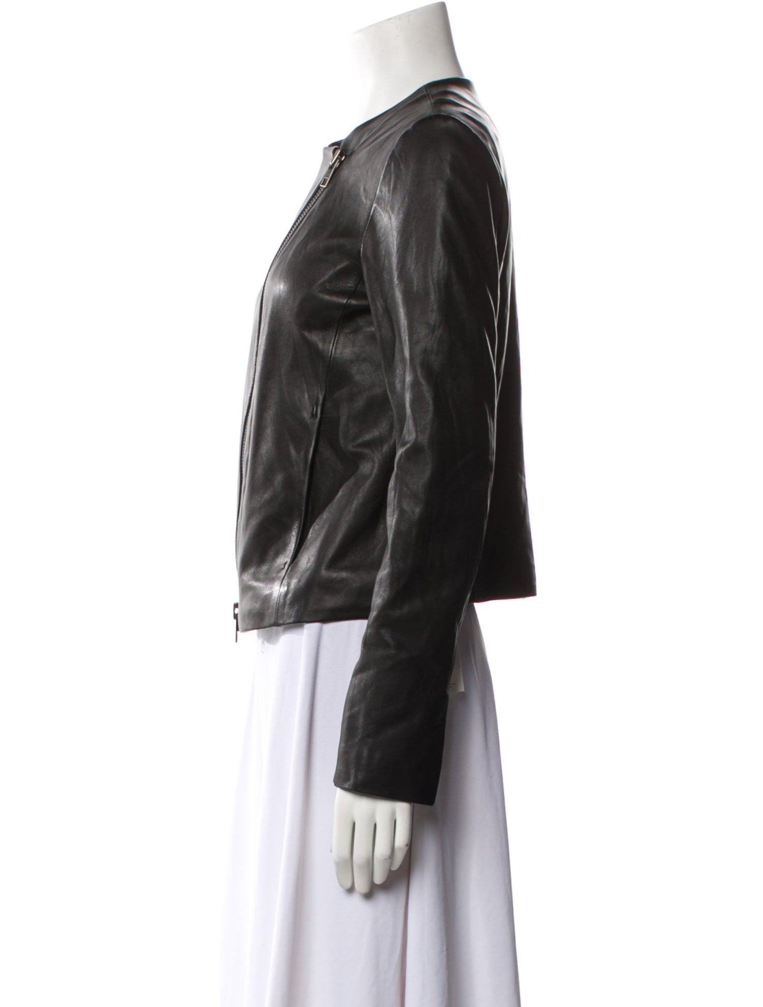 Vince Leather Biker Jacket