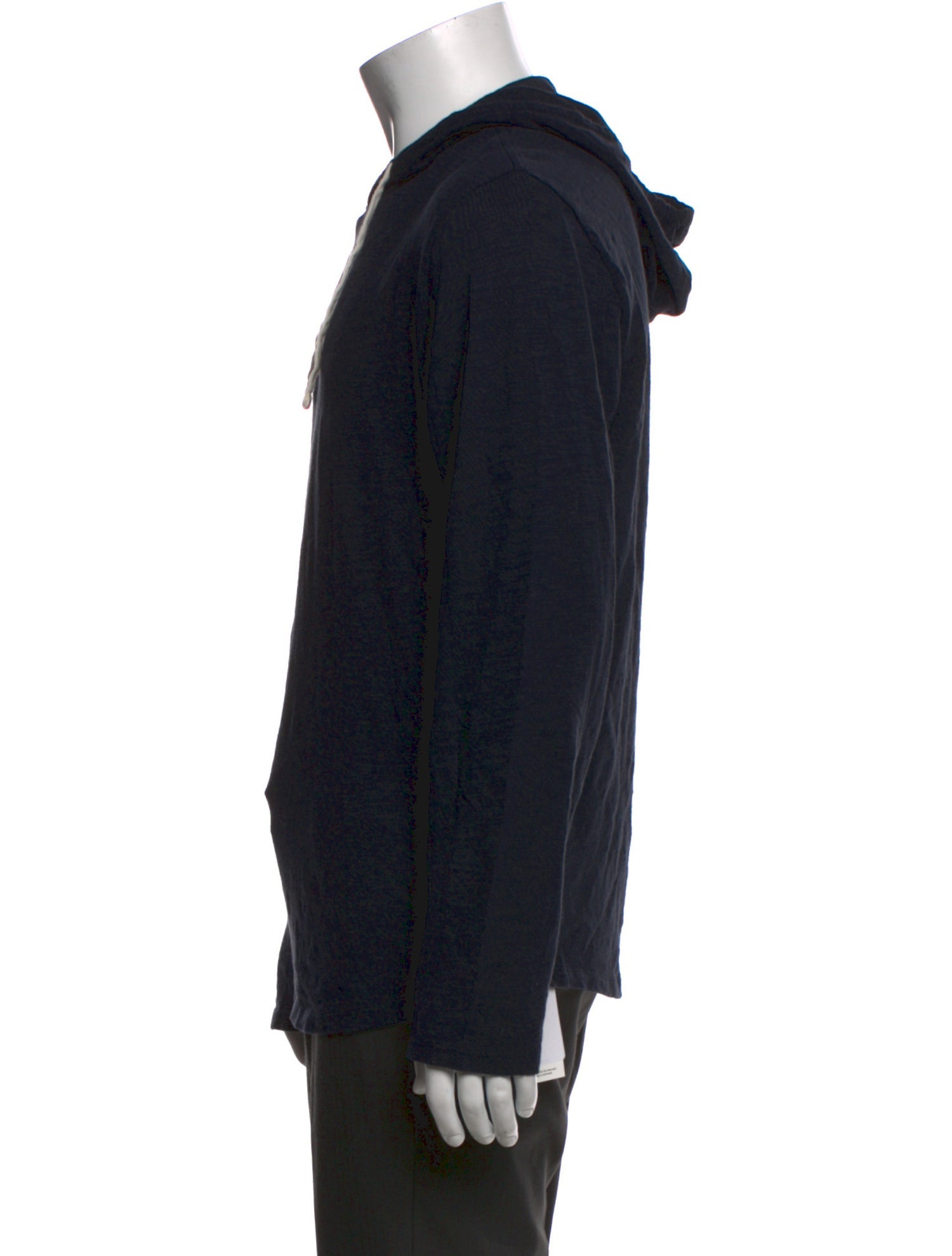 Vince V-Neck Long Sleeve Hoodie