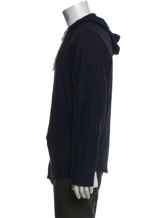 Vince V-Neck Long Sleeve Hoodie