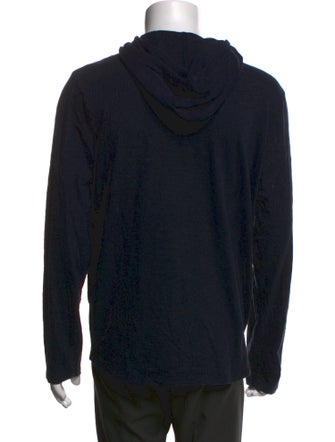 Vince V-Neck Long Sleeve Hoodie