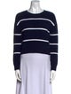 Vince Striped Crew Neck Sweater