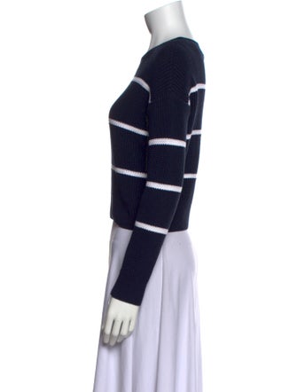 Vince Striped Crew Neck Sweater