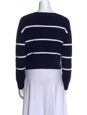 Vince Striped Crew Neck Sweater