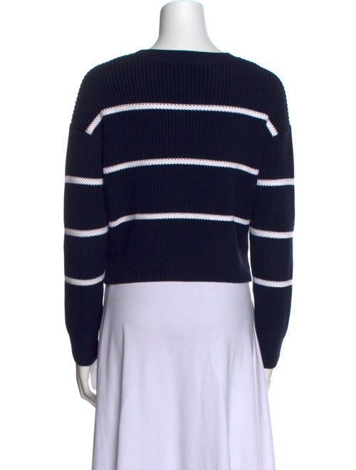 Vince Striped Crew Neck Sweater