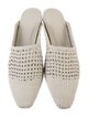 Vince Leather Braided Accents Mules
