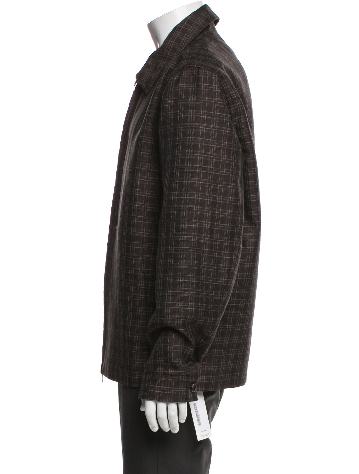 Vince Plaid Print Jacket w/ Tags