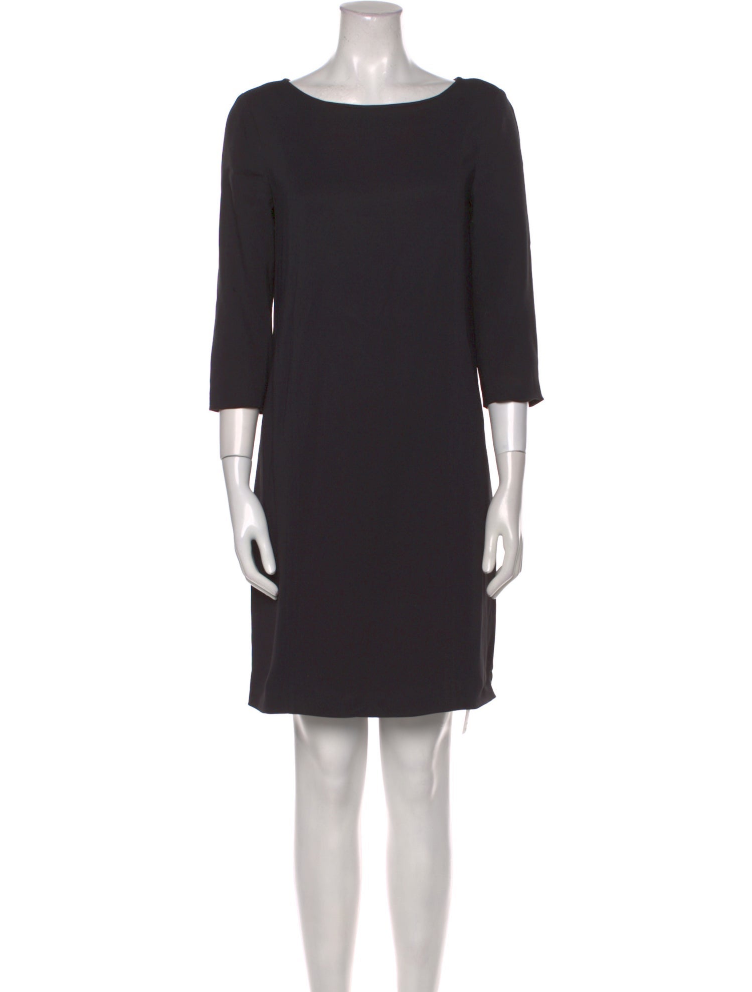 Vince Bateau Neckline Mini Dress