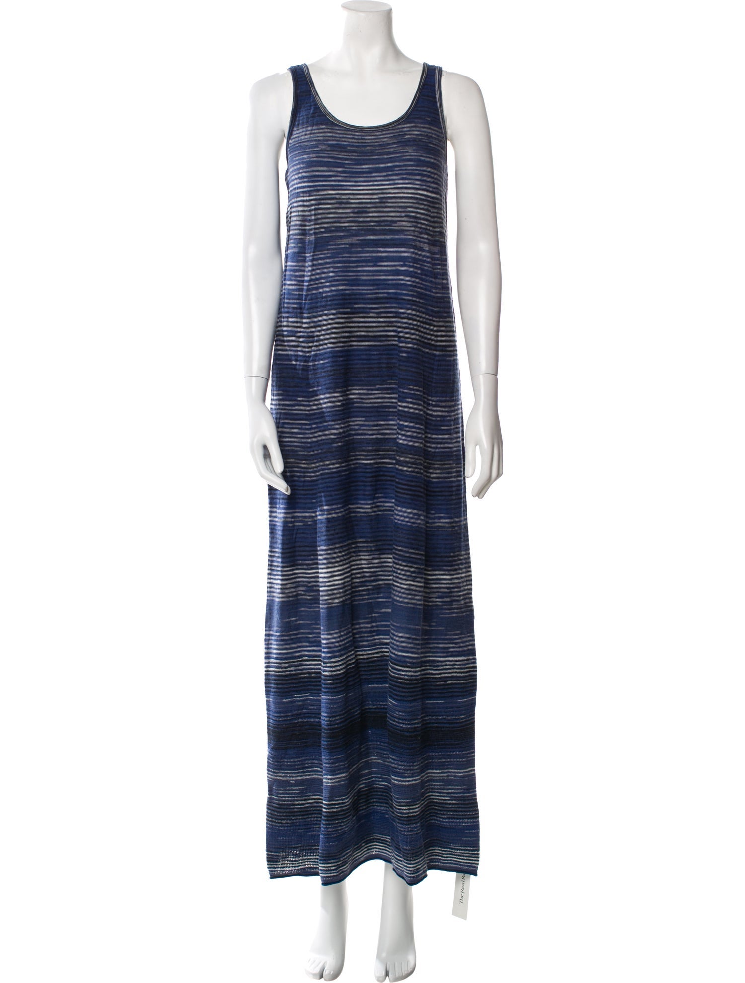 Vince Striped Long Dress