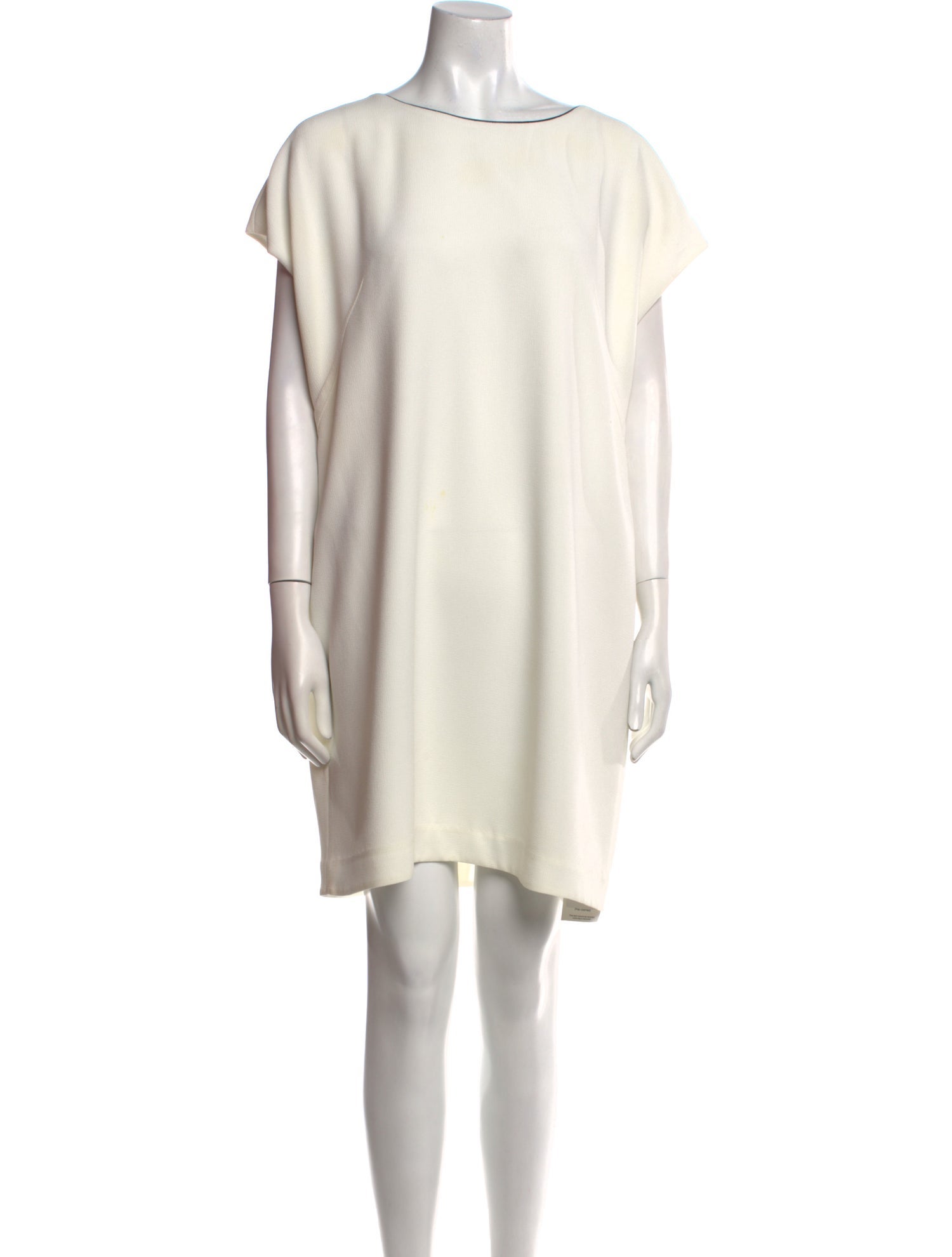 Vince Bateau Neckline Mini Dress