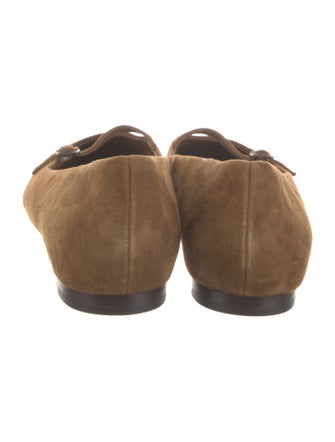 Vince Suede Mary Jane Flats