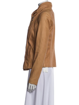 Vince Leather Biker Jacket