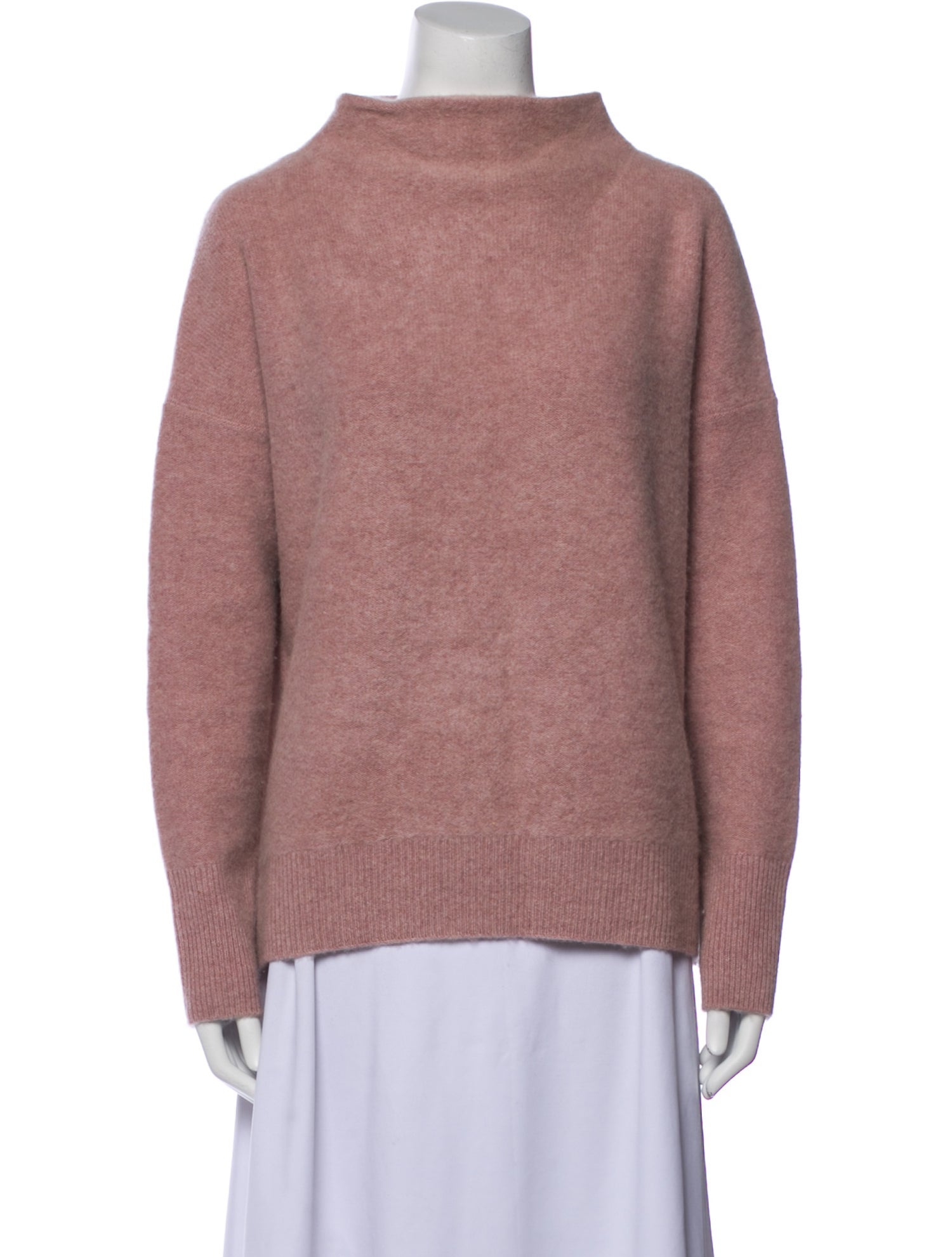 Vince Cashmere Mock Neck Sweater