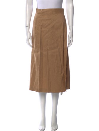 Vince Linen Midi Length Skirt