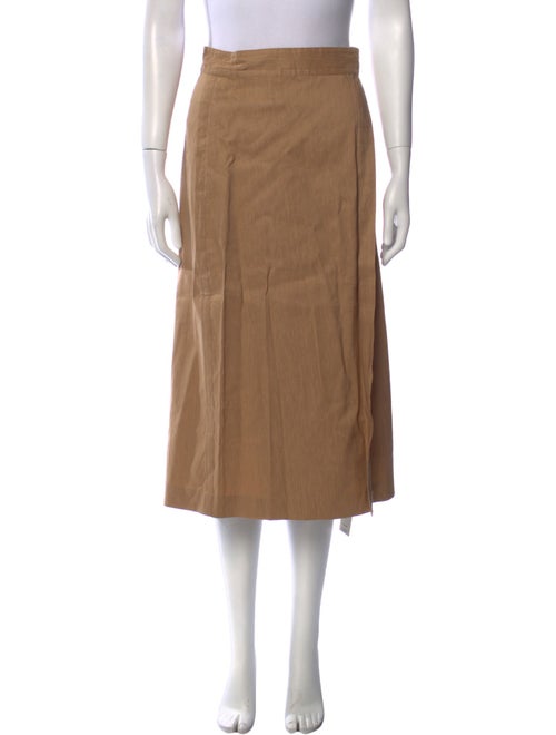 Vince Linen Midi Length Skirt