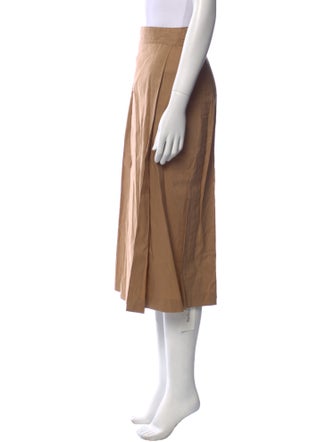 Vince Linen Midi Length Skirt