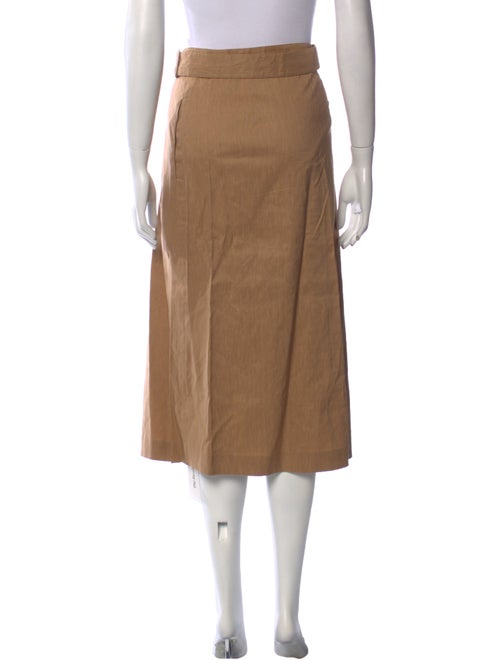 Vince Linen Midi Length Skirt