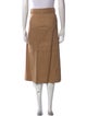 Vince Linen Midi Length Skirt