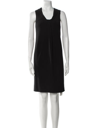 Vince Scoop Neck Mini Dress