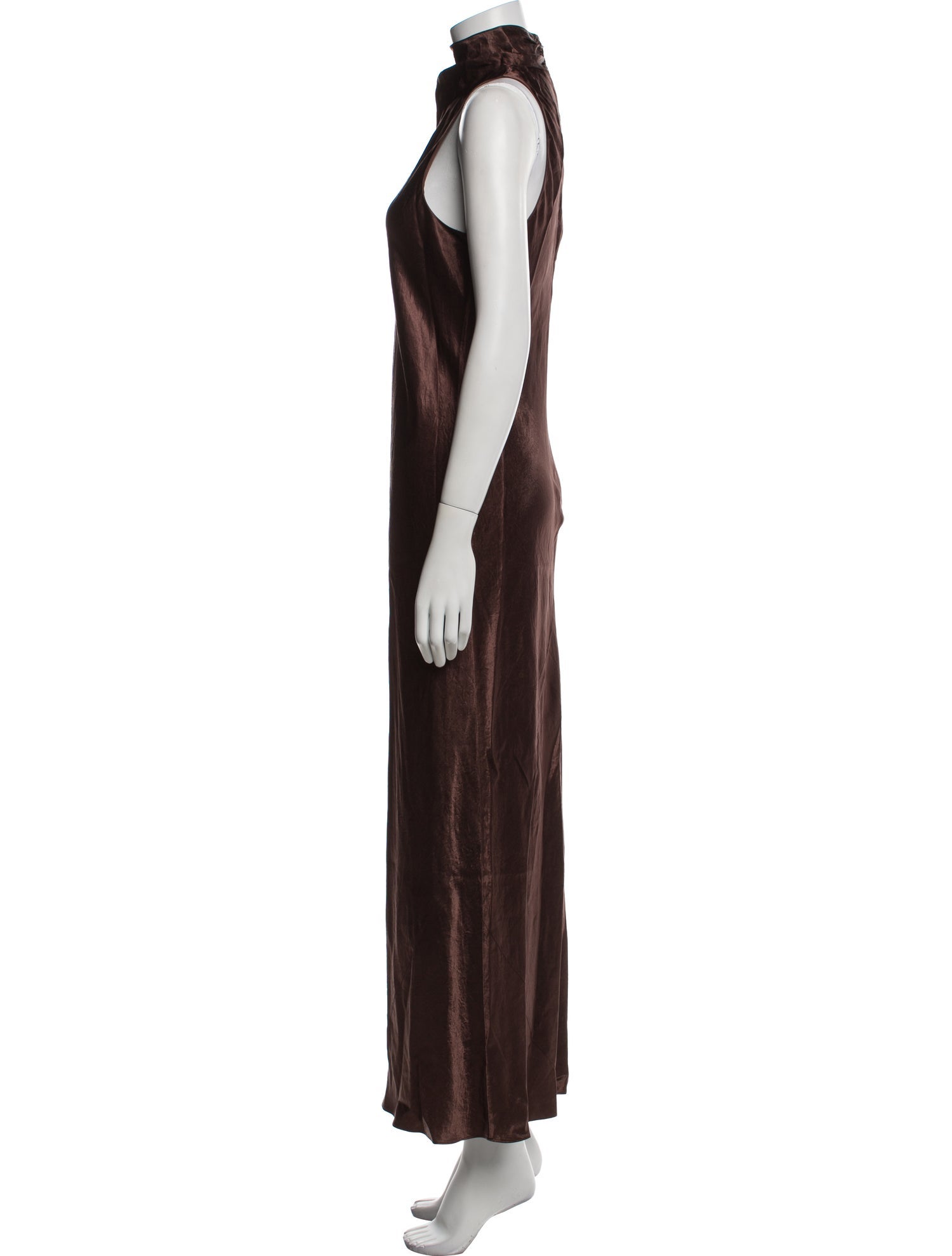 Vince Turtleneck Long Dress