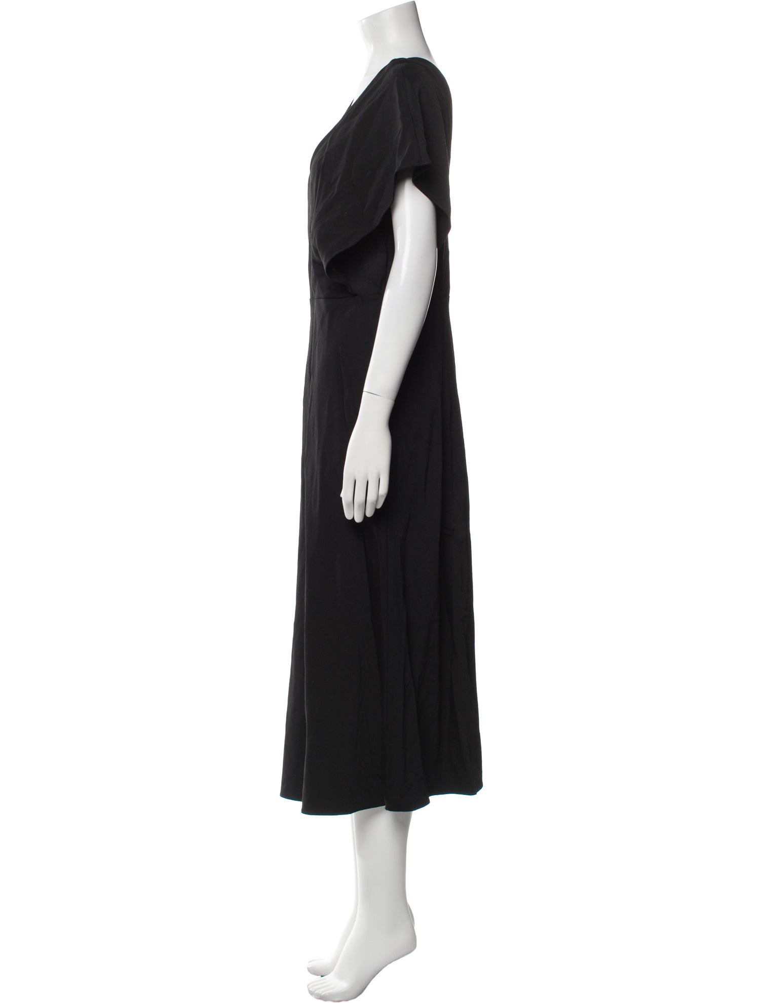 Vince V-Neck Long Dress