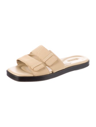 Vince Leather Slides