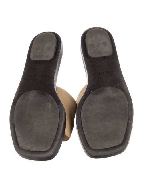 Vince Leather Slides