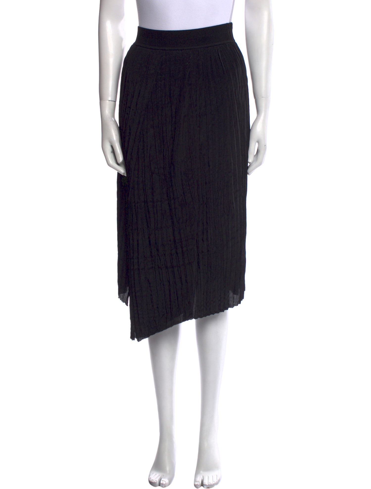 Vince Pleated Accents Midi Length Skirt w/ Tags