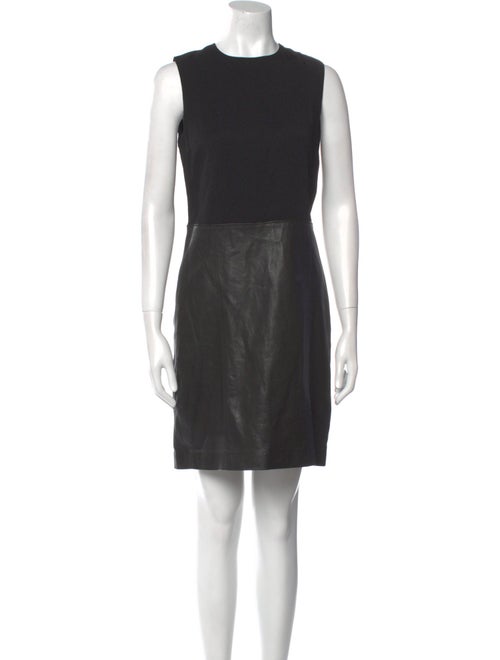 Vince Crew Neck Mini Dress