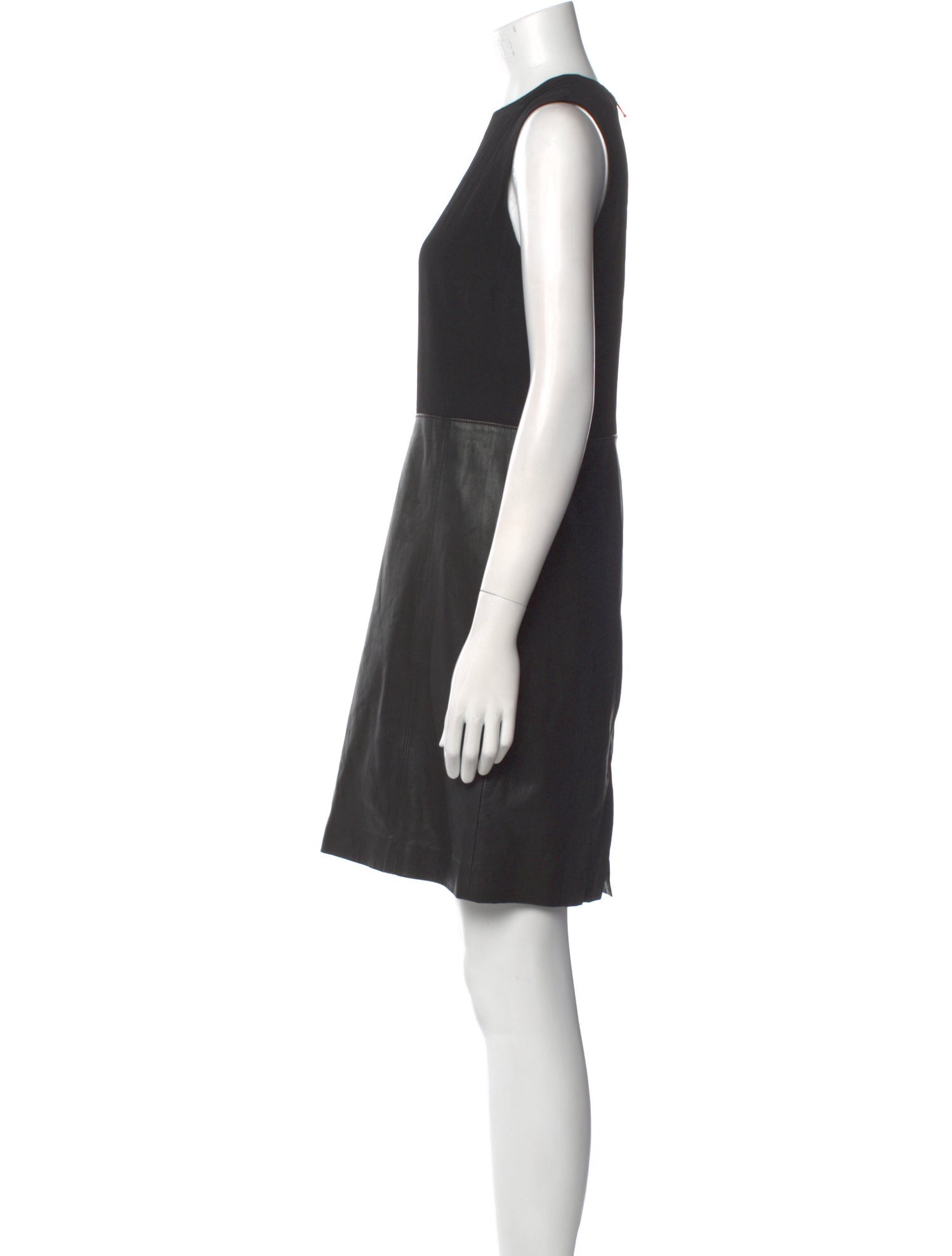 Vince Crew Neck Mini Dress