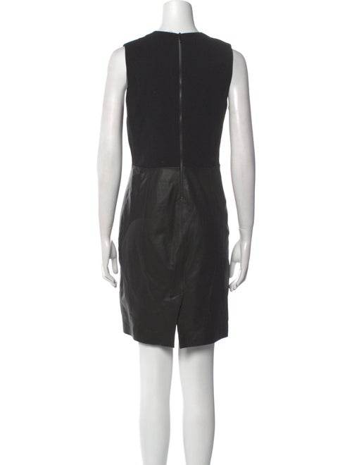 Vince Crew Neck Mini Dress