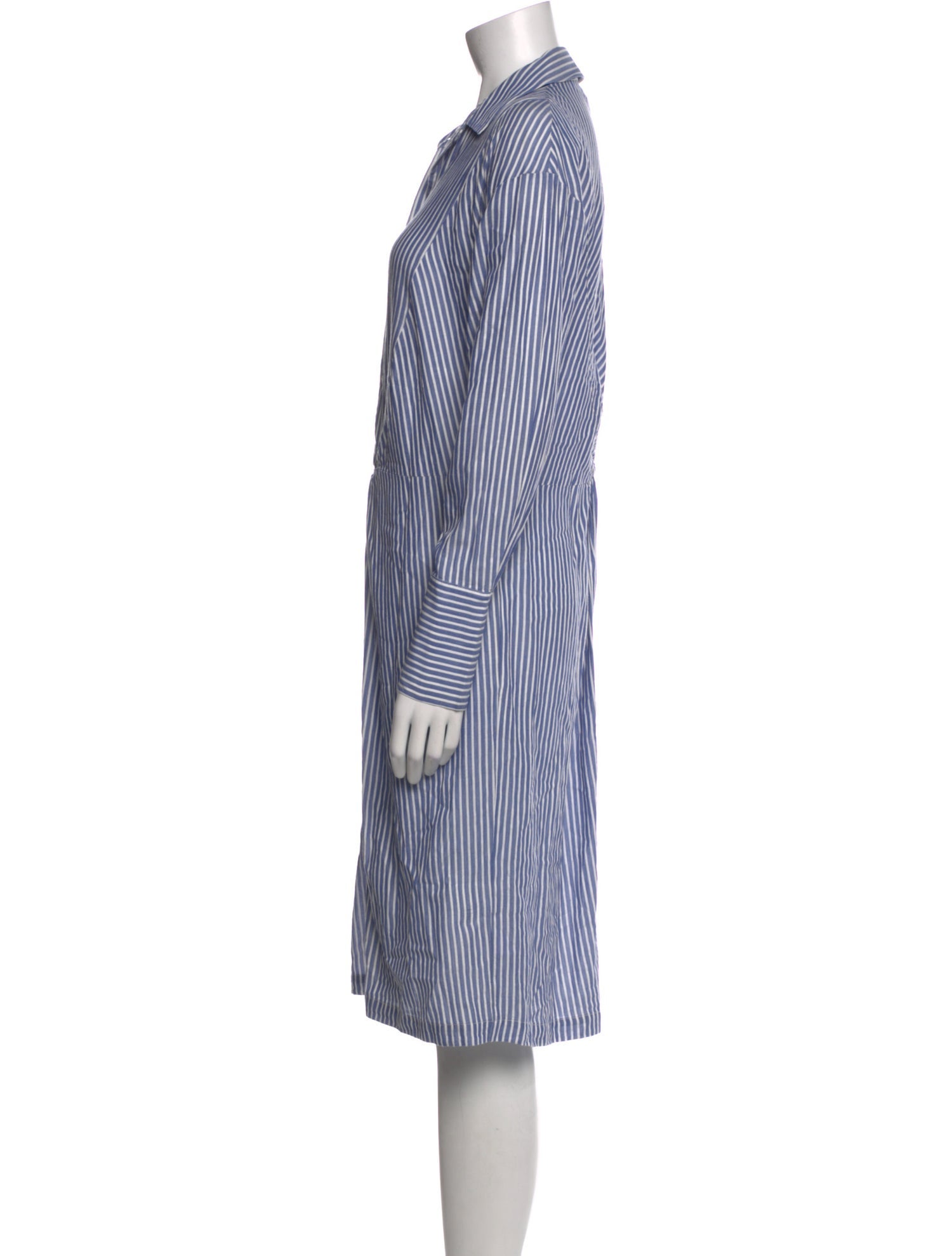 Vince Striped Knee-Length Dress