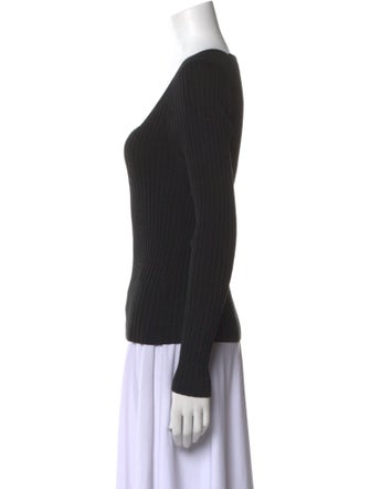 Vince Wool Square Neckline Sweater