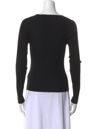Vince Wool Square Neckline Sweater