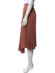 Vince Pleated Accents Midi Length Skirt