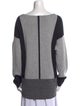 Vince Wool Colorblock Pattern Sweater