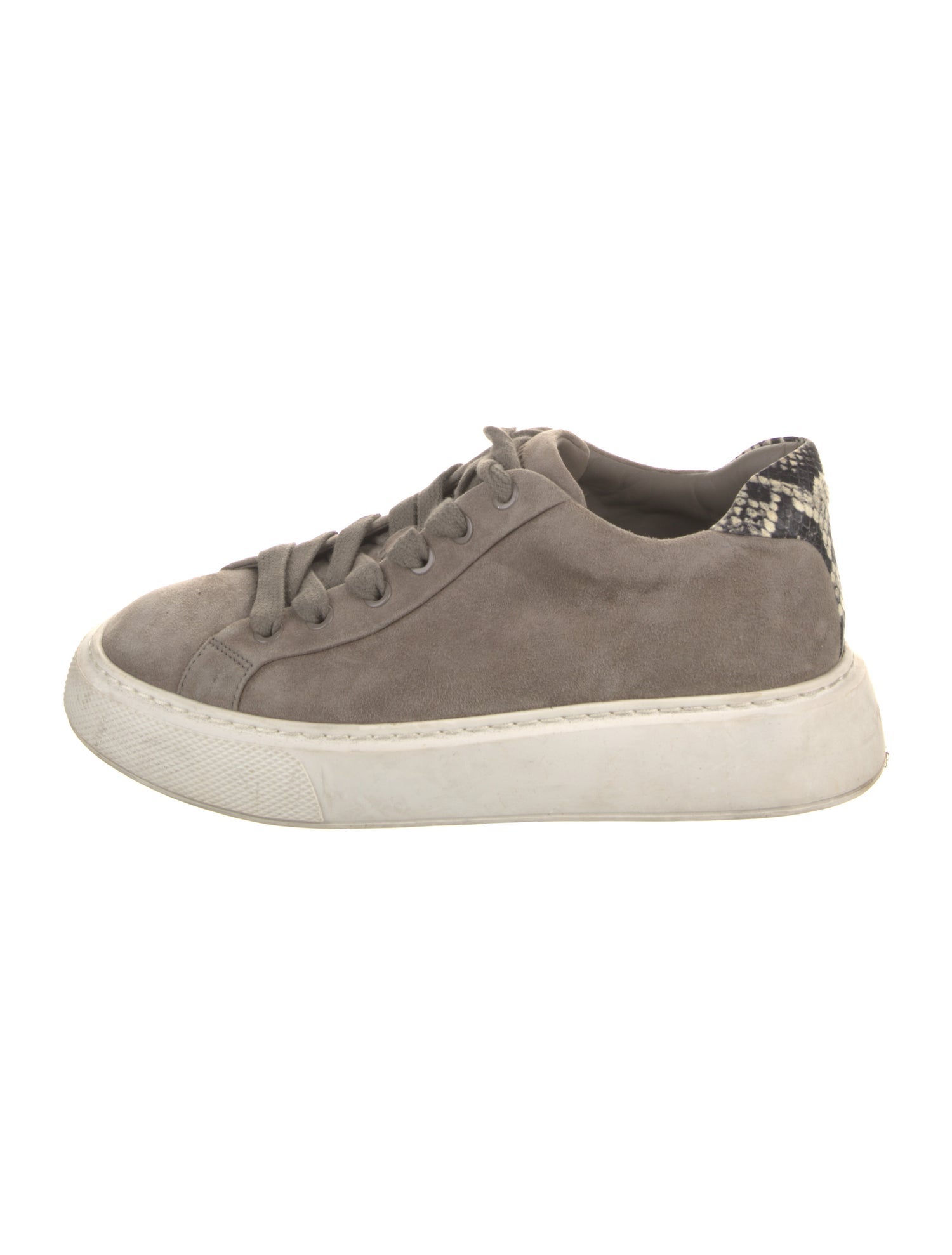 Vince Suede Leather Trim Embellishment Sneakers