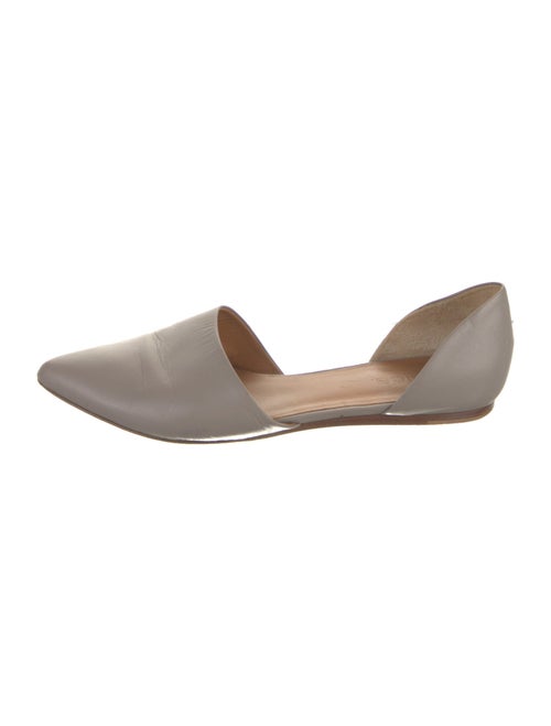 Vince Leather D'Orsay Flats