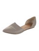 Vince Leather D'Orsay Flats