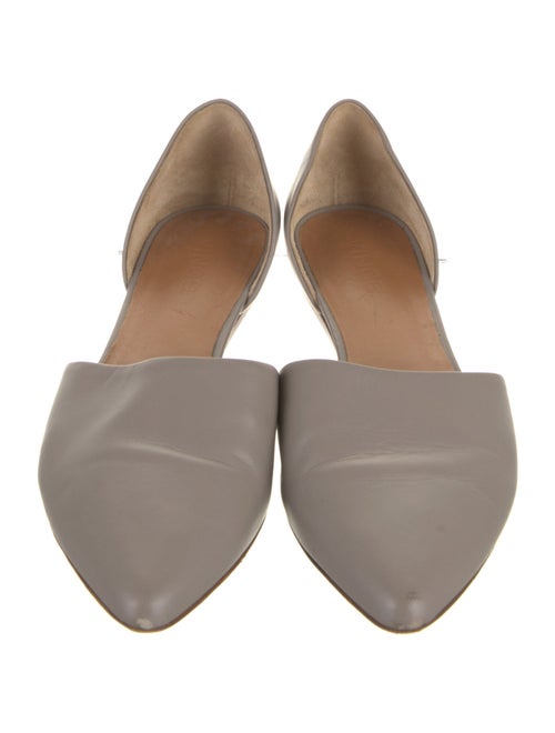 Vince Leather D'Orsay Flats